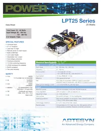 LPT23 Datasheet Cover