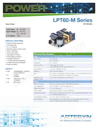 LPT62-M Datasheet Cover