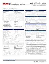 LSM2-T/30-D12R-C-CIS Datasheet Pagina 5