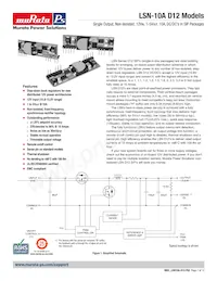 LSN-3.3/10-D12J-C-CIS數據表 封面