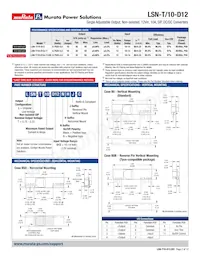 LSN-T/10-D12J-Y-CIS Datasheet Page 2