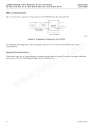 LUW025F Datasheet Page 12