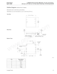 LUW025F Datasheet Page 13