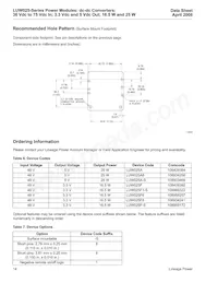 LUW025F Datenblatt Seite 14