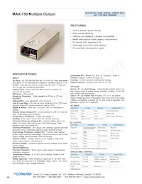 MAX-754-1205G數據表 封面