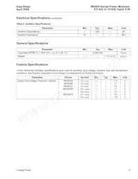 MH005CL Datasheet Page 5