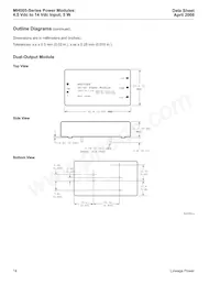 MH005CL Datasheet Page 14