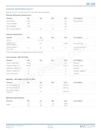 MI-25T-IW-F4 Datasheet Page 3
