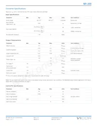 MI-J20-IA-F2 Datasheet Pagina 2