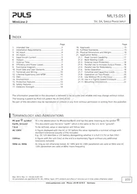 ML15.051 Datasheet Pagina 2