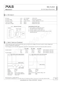 ML15.051 Datasheet Pagina 5