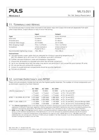 ML15.051 Datasheet Pagina 10