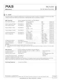 ML15.051 Datasheet Page 11