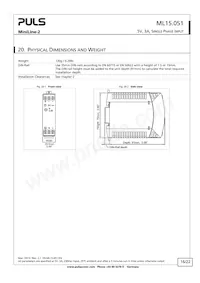 ML15.051 Datasheet Page 16