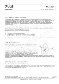 ML15.051 Datasheet Page 19