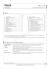 ML15.121 Datasheet Page 2