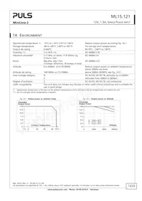 ML15.121 Datasheet Page 12