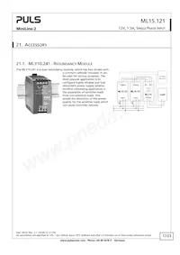 ML15.121 Datasheet Page 17