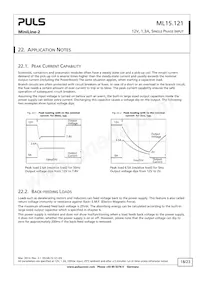 ML15.121 Datasheet Page 18