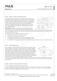 ML15.121 Datasheet Page 20