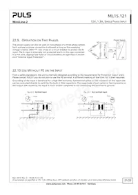 ML15.121 Datasheet Page 21