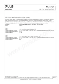 ML15.121 Datasheet Page 22