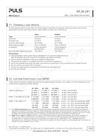 ML30.241數據表 頁面 10