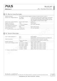 ML30.241 Datasheet Page 13