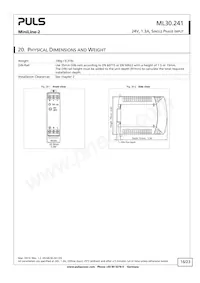 ML30.241數據表 頁面 16