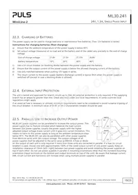 ML30.241 Datasheet Page 19