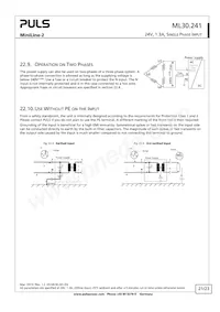 ML30.241 Datasheet Page 21