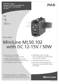 ML50.102 Datenblatt Cover