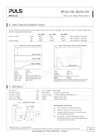 ML50.109 Datasheet Page 4