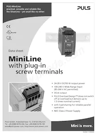 ML50.111 Datasheet Copertura