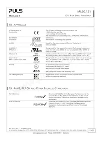 ML60.121 Datasheet Page 15