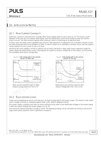 ML60.121 Datasheet Page 18