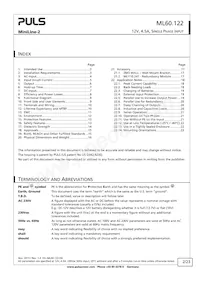 ML60.122 Datasheet Pagina 2