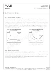 ML60.122 Datasheet Page 18