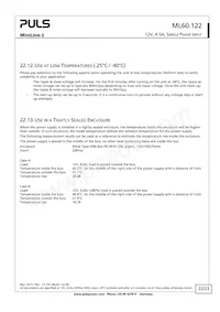 ML60.122 Datasheet Pagina 22