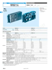 MMB75A-2-N Datasheet Page 3