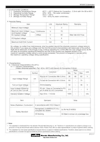 MPD5D018S Datasheet Page 3
