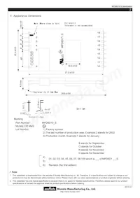 MPD6D109S Datasheet Page 2