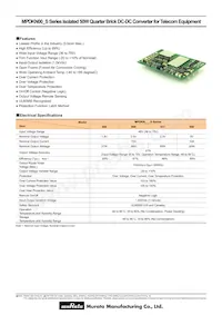 MPDKN008S Datasheet Copertura