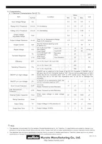 MPDRX002S Datasheet Page 3