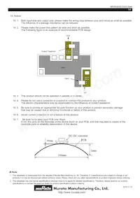 MPDRX004S Datasheet Page 14