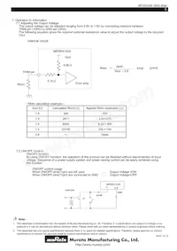 MPDRX103S Datasheet Page 5