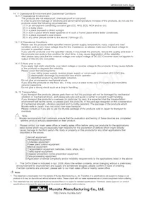 MPDRX103S Datasheet Page 16