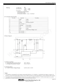 MPDTH03010YAH Datasheet Pagina 2