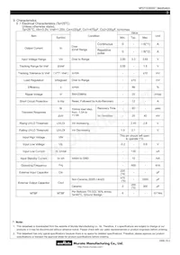 MPDTH03050YAH Datasheet Pagina 3