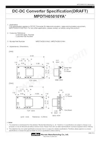 MPDTH05010YAH Datasheet Copertura